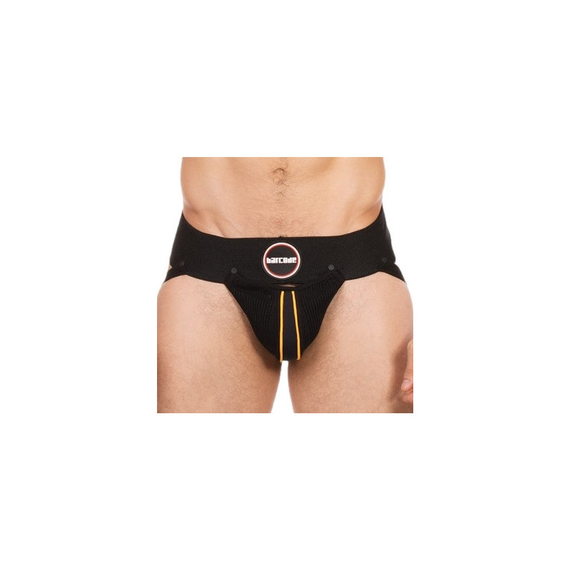 Barcode Berlin Jockstrap Rokk Noir-Jaune